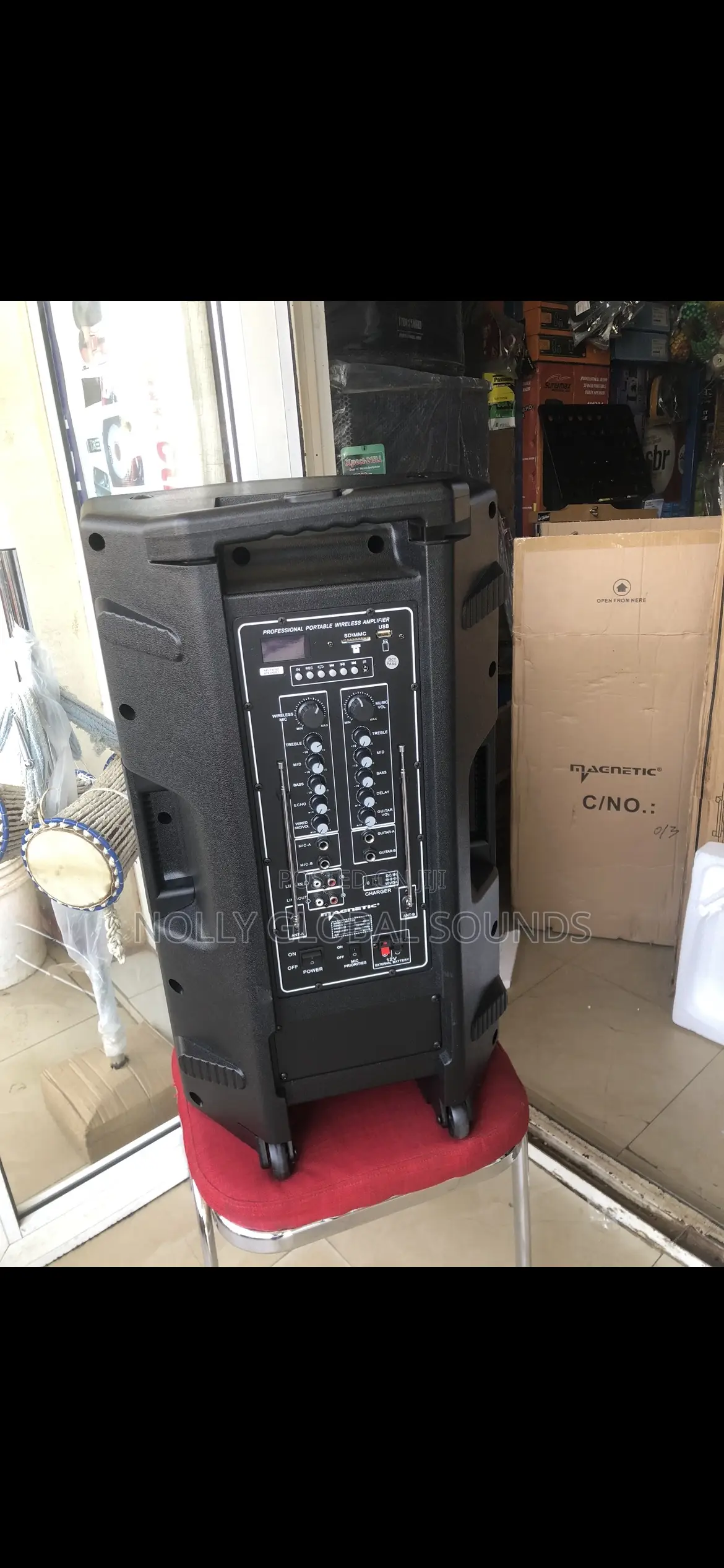 Magnetic Public Address System Mkt50 2wireless Microphone Pa Amplifier
