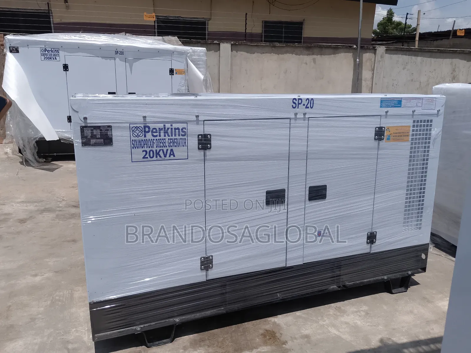 Perkins 20kva 100% Copper Coil Noiseless Generator