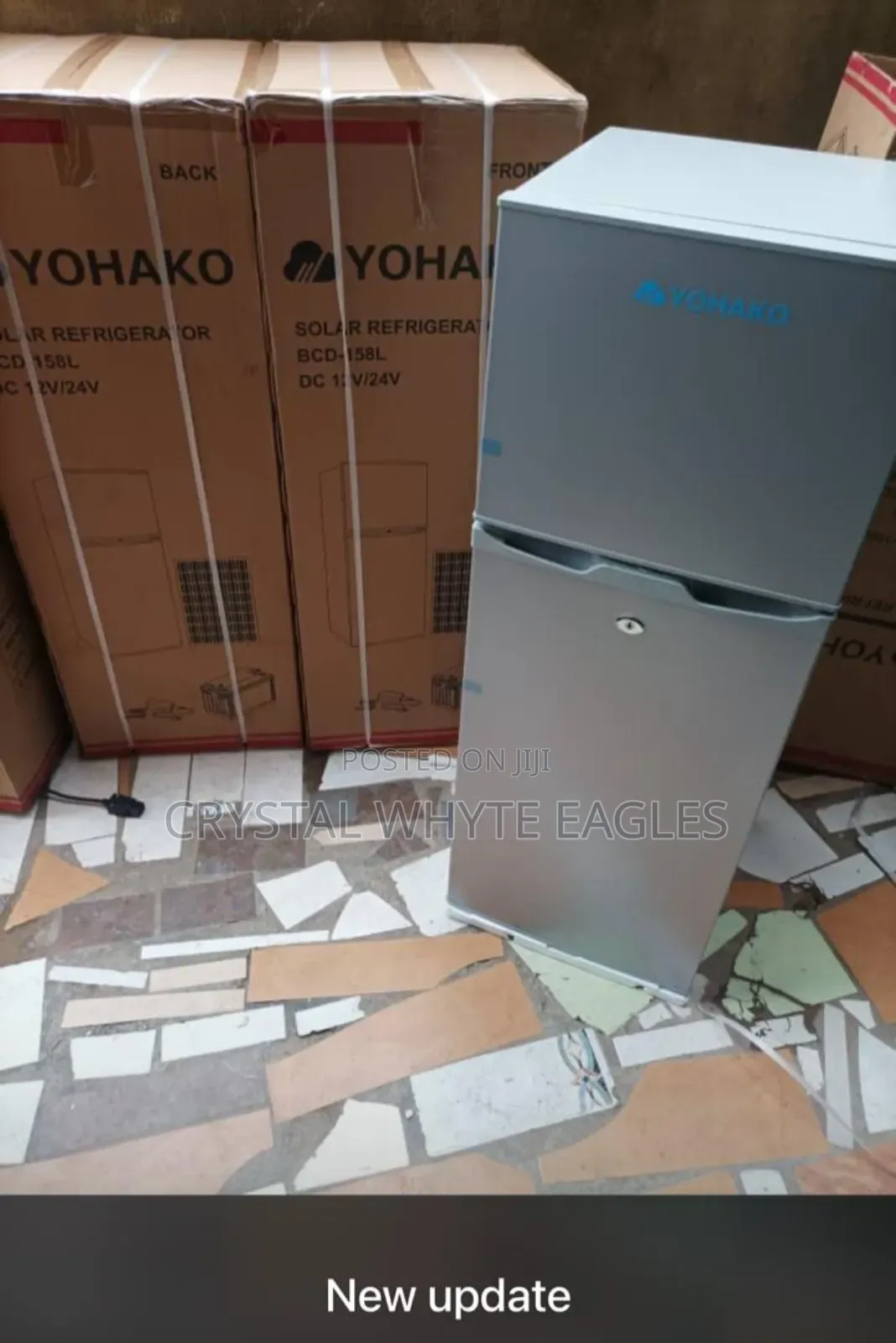 Yohako Ac/Dc Solar Ice Maker
