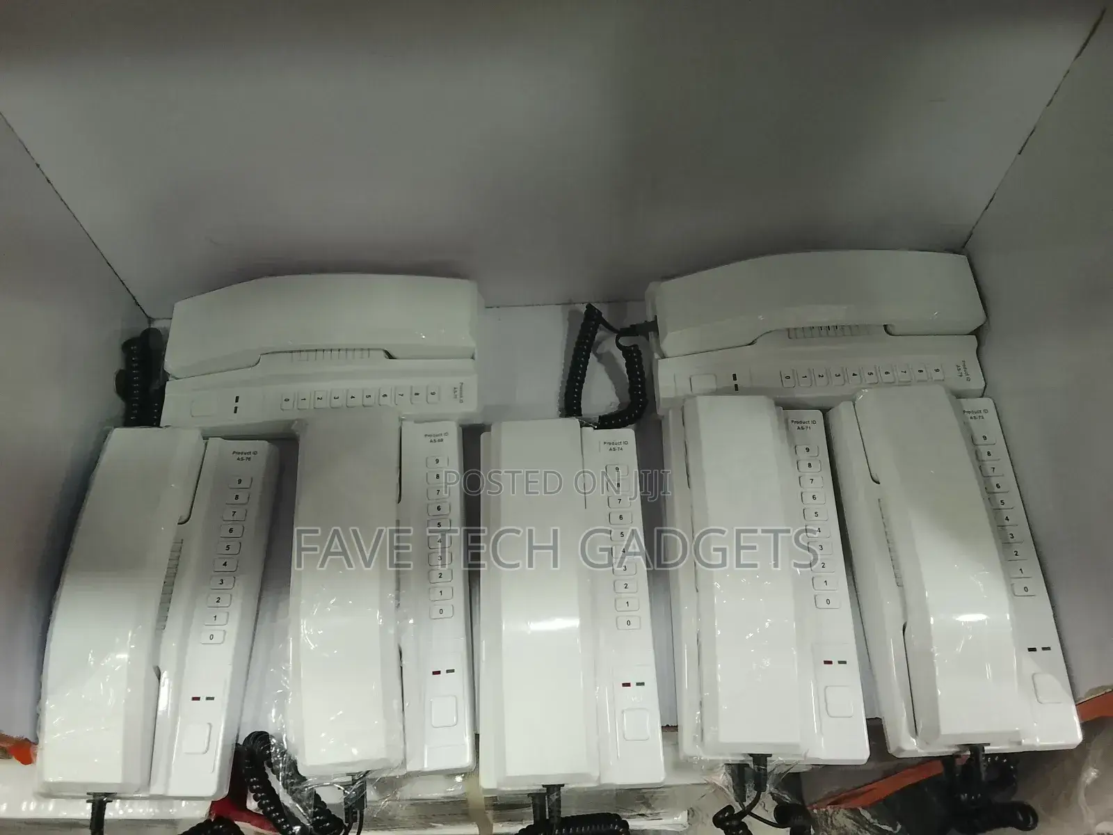 Wireless Intercom Non Display Telephone 7pcs