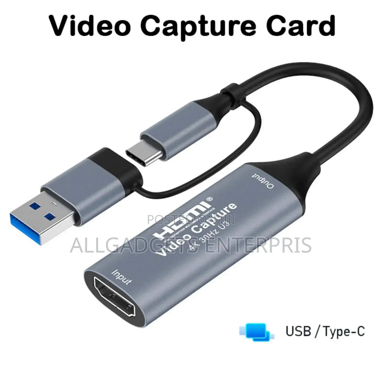 Hdmi Video Capture With Type C