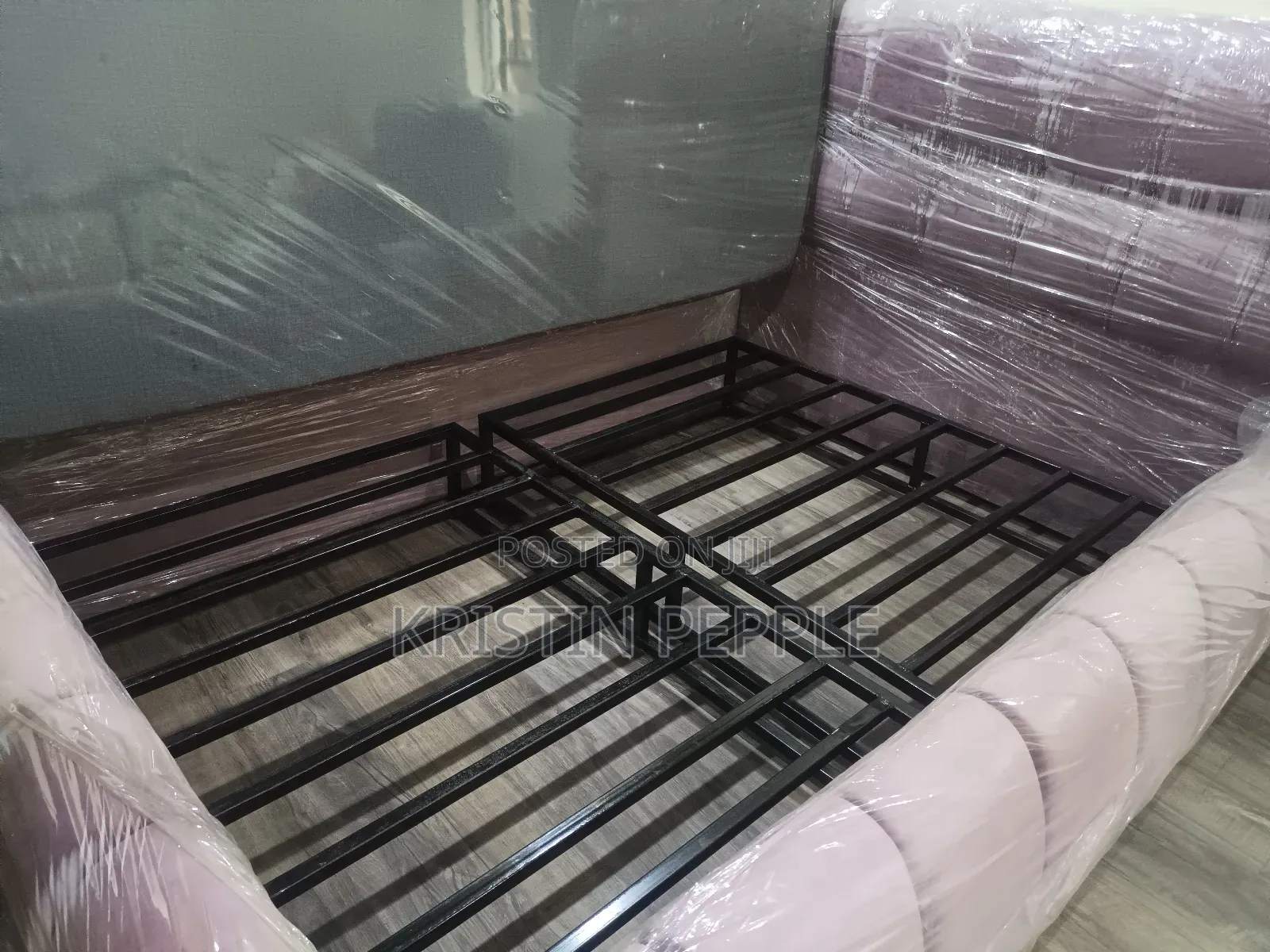 4 by 6 Bedframe and Metal Bed Floor