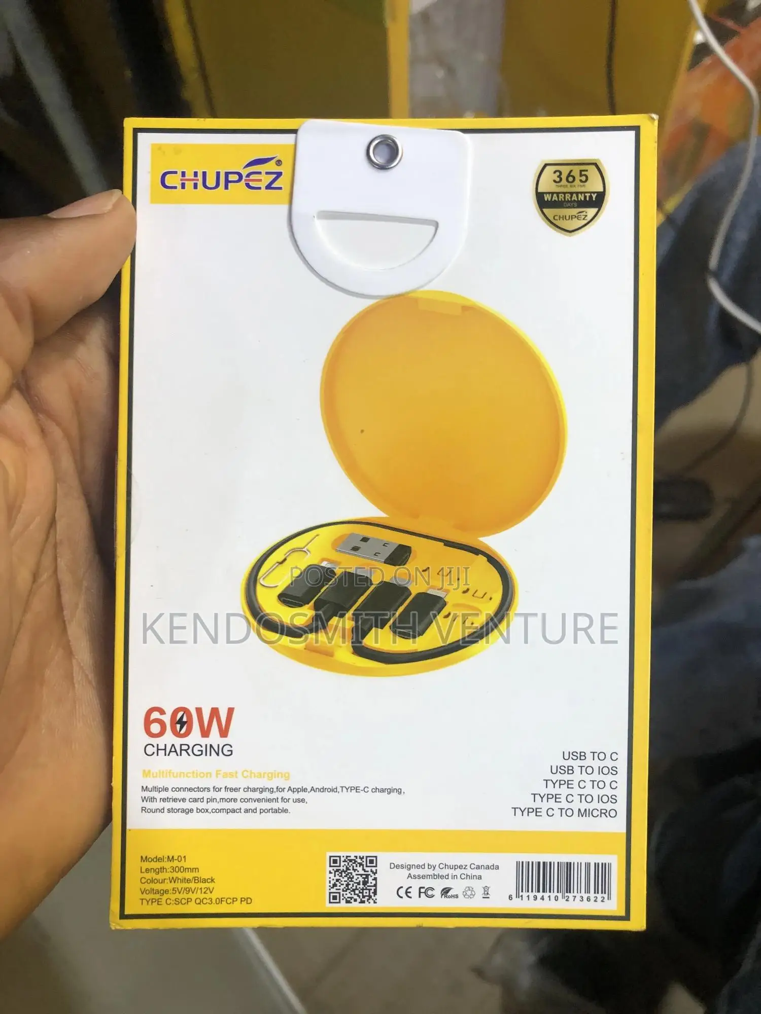 Chupez 65watts Multi-Functional Cable