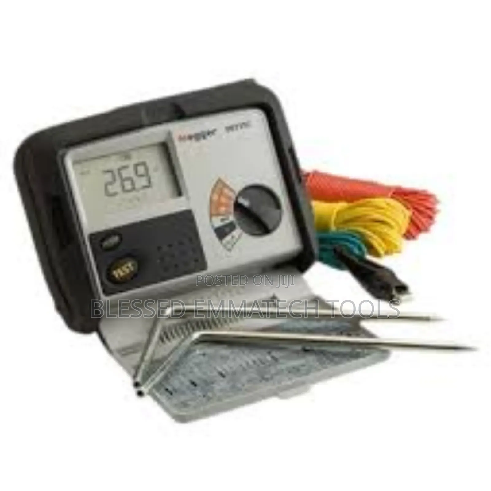 Megger Det3c Earth Ground Tester