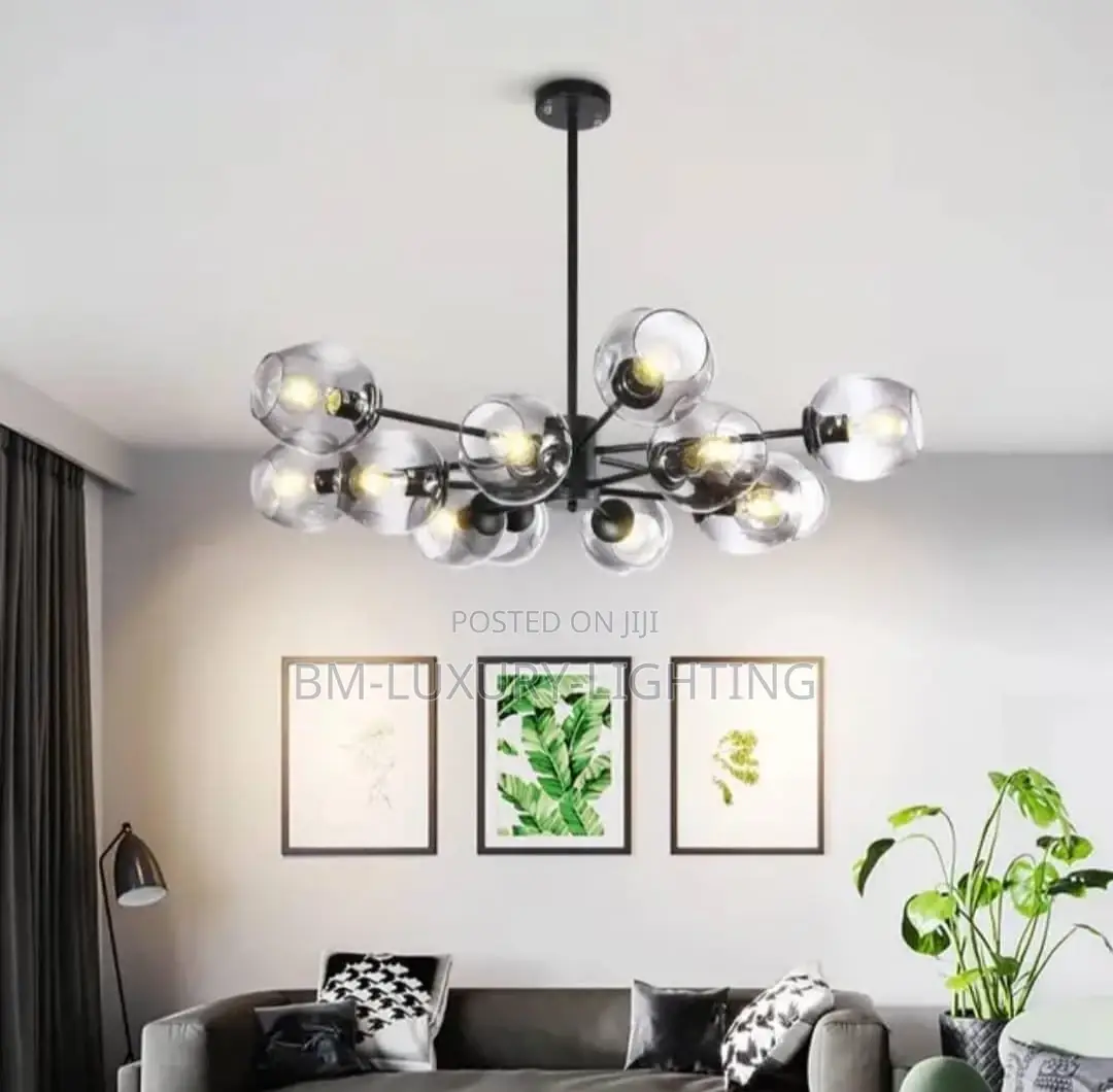 Living Room Chandeliers Nordic Led Lamp