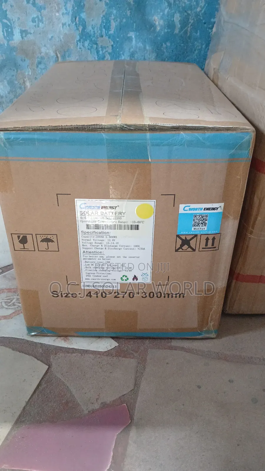 200ah C Worth Solar Lithium Iron Battery