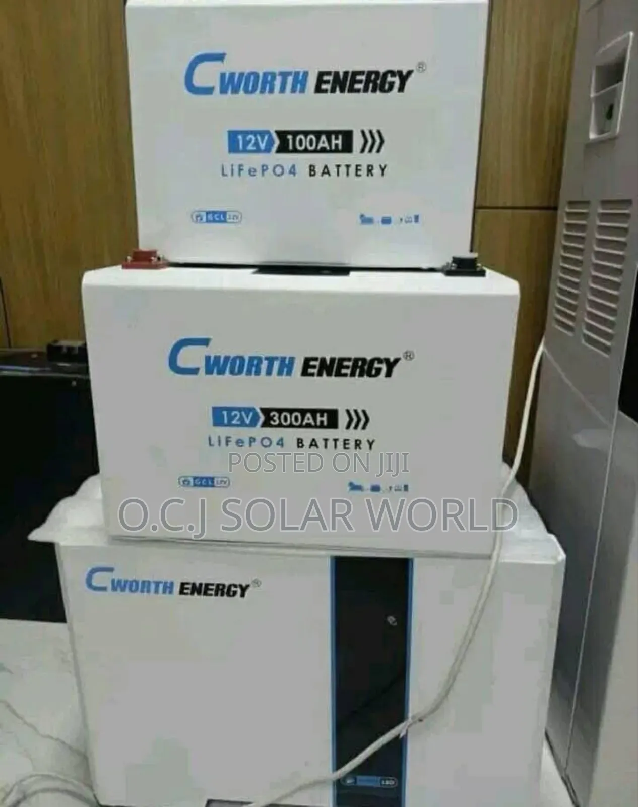 300ah C Worth Solar Lithium Battery