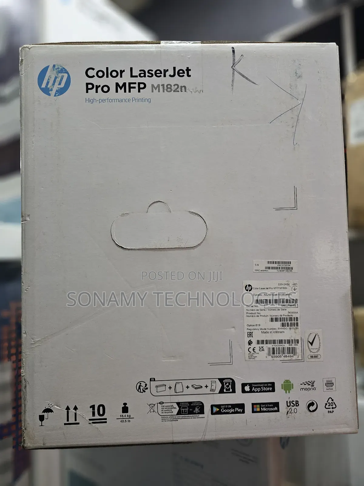 Hp Color Printer MFP M182n