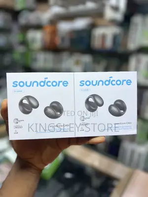 Soundcore C40i by Anker, Open-Ear Earbuds, Clip-on Headphones Flexible