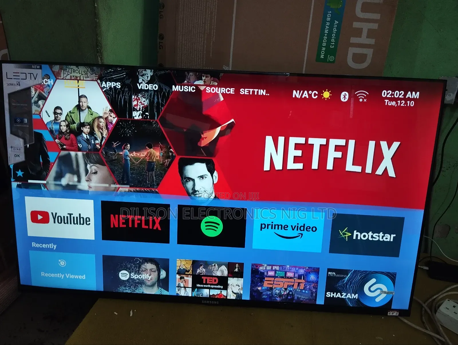 Original Samsung 55" Uhd Smart Tv