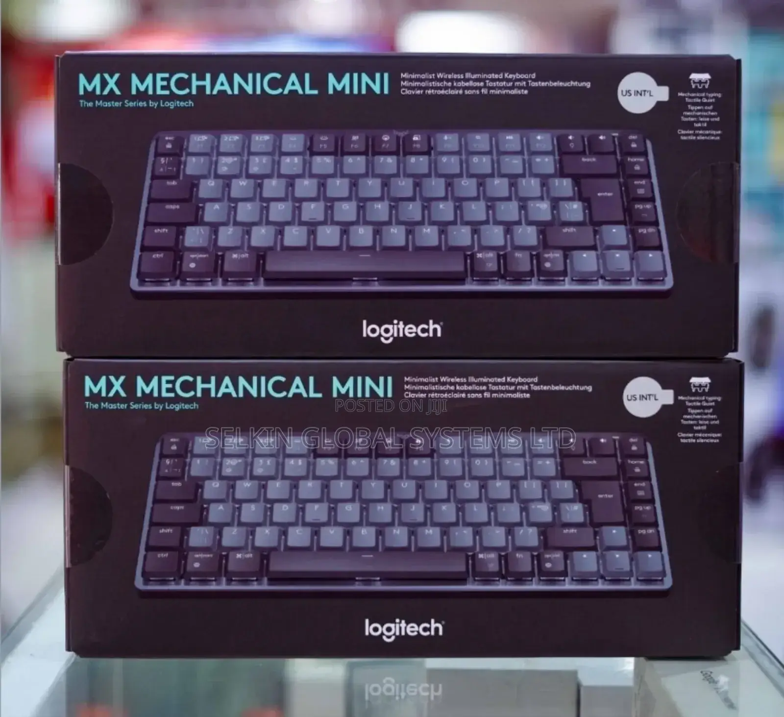 Logitech Mx Mechanical Mini
Wireless Keyboard
