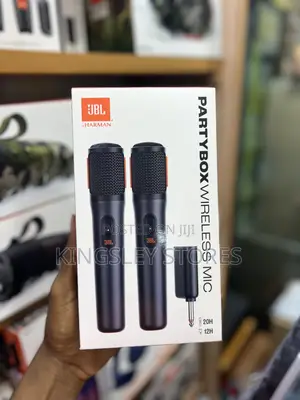 Photo - JBL Partybox Wireless Mic - 2x Digital Wireless Microphones