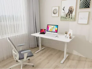 Home/Office Electric Adjustable Height Desk and Ergonomic Chair.