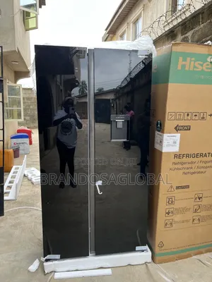 Hisense 529l Extra Cooling Side by Side Refrigerator - Rs50558nmsg