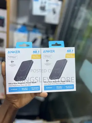 Anker Maggo Power Bank, Ultra-Slim 10,000mah Magnetic Portable 15w