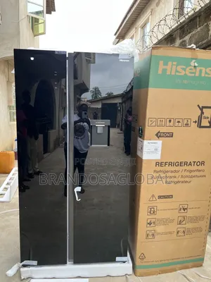 The Home Suitable 529l Black Door Side by Side Ref