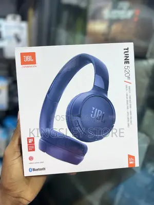 JBL Tune 520bt - Wireless on-Ear Headphones, Up to 57h Battery Life