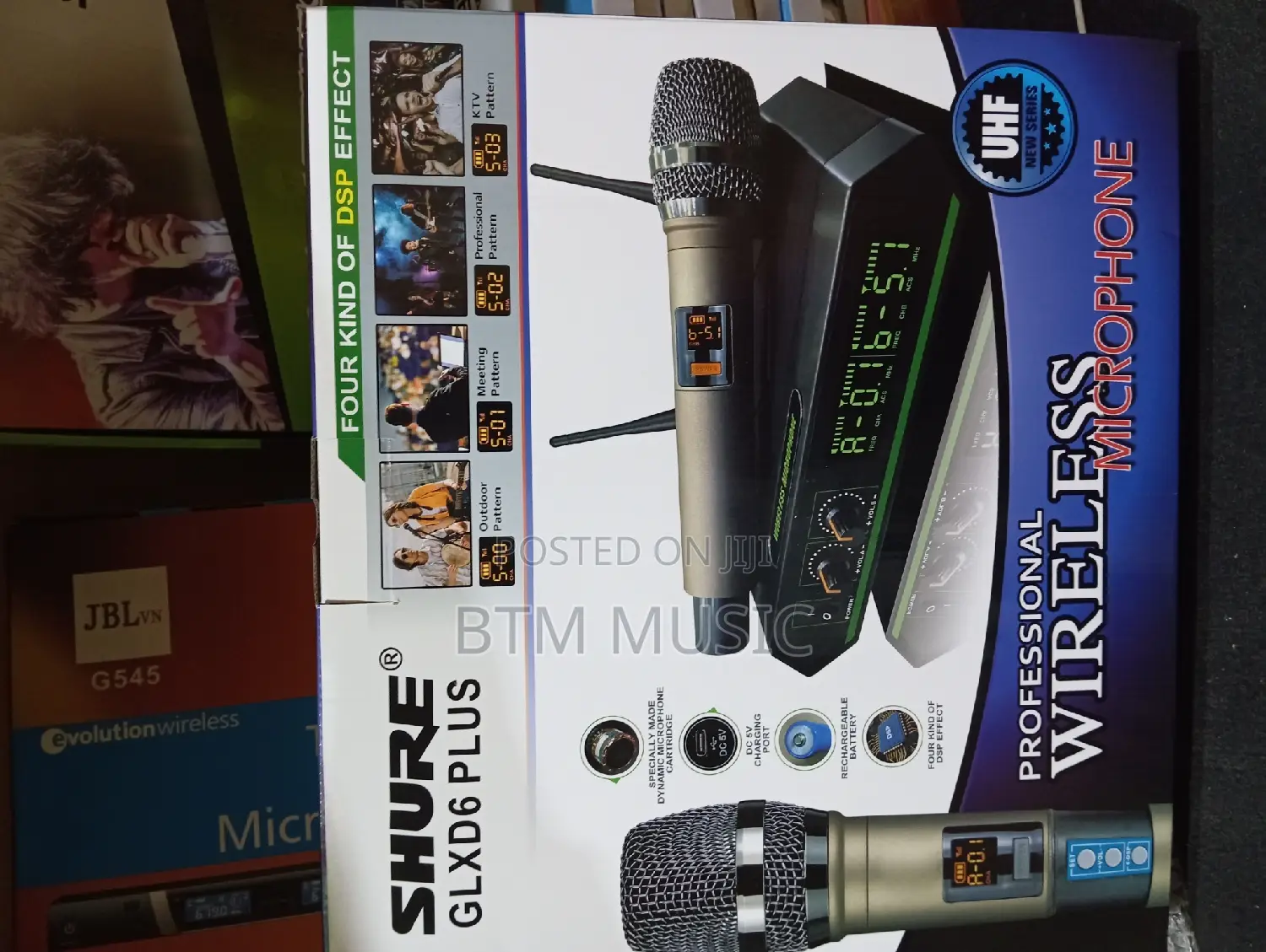 Glxd6+ Rechargeable Microphone