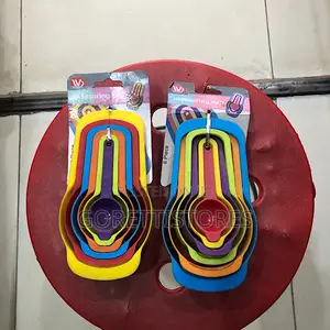 6 Pieces Plastic Measuring Cup Spoin