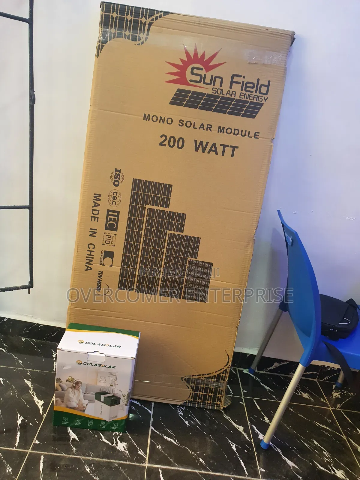 Cola Solar Generator 1kwh With Panel