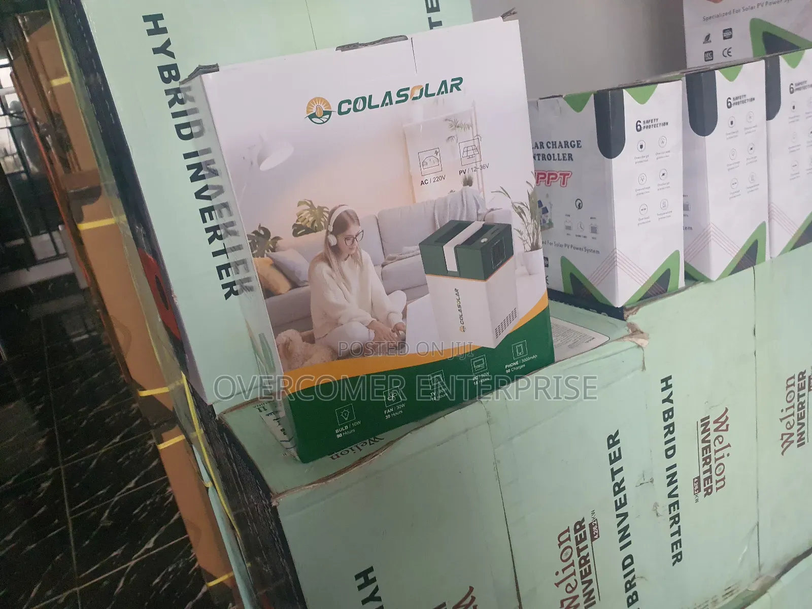 Cola Solar Generator 1000wh