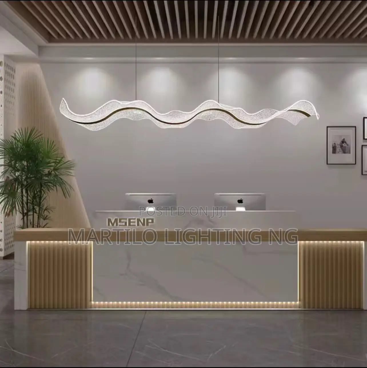 New Modern Long Led Light Beautiful for Office, Dining, Modern Kitchen