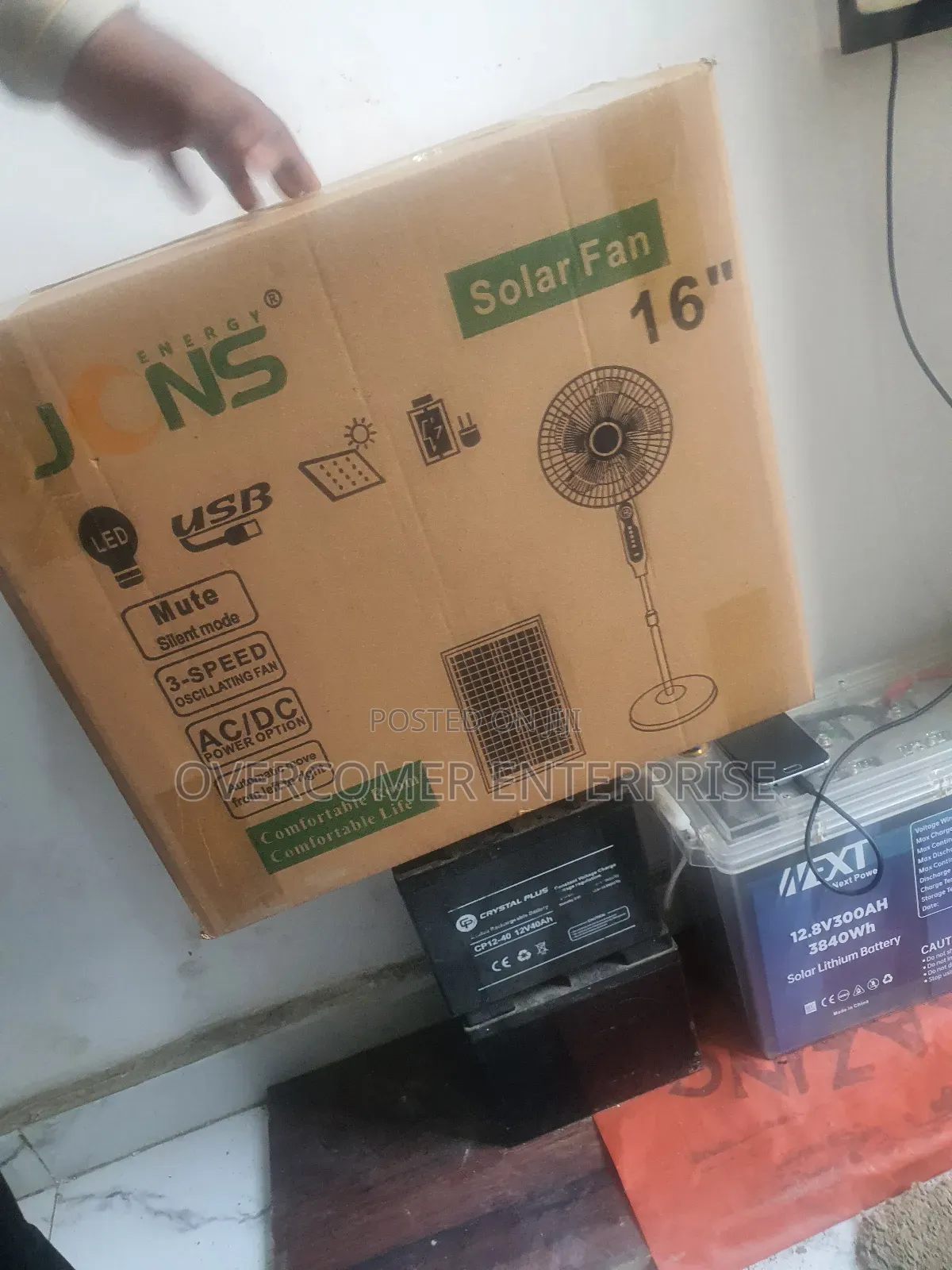 New Solar Fan