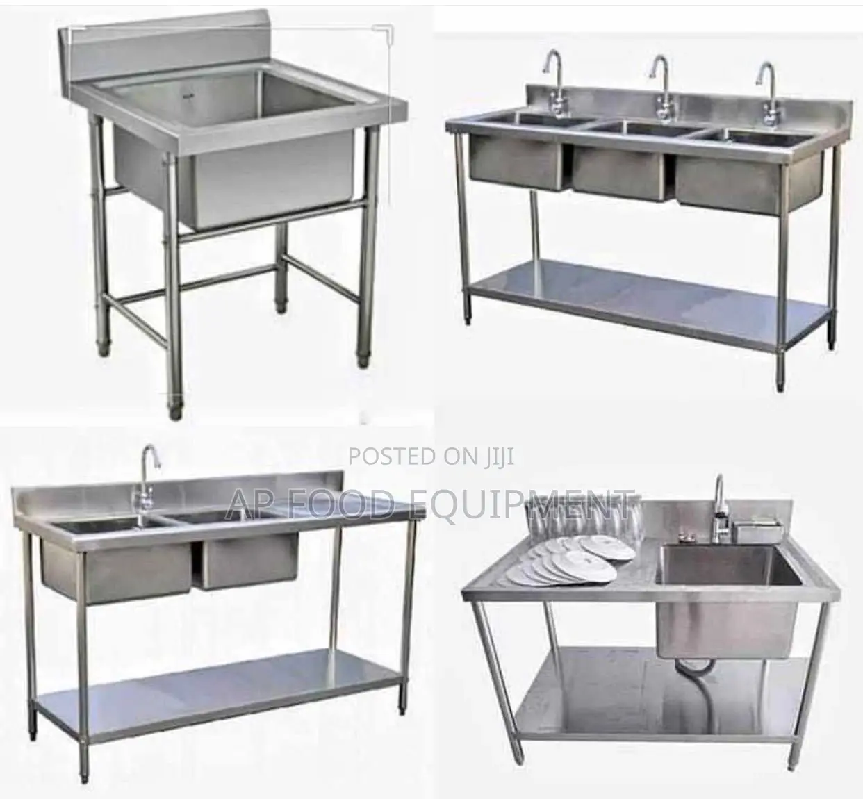 Different Sizes of Industrial Sinks