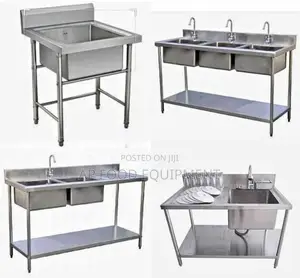 Different Sizes of Industrial Sinks
