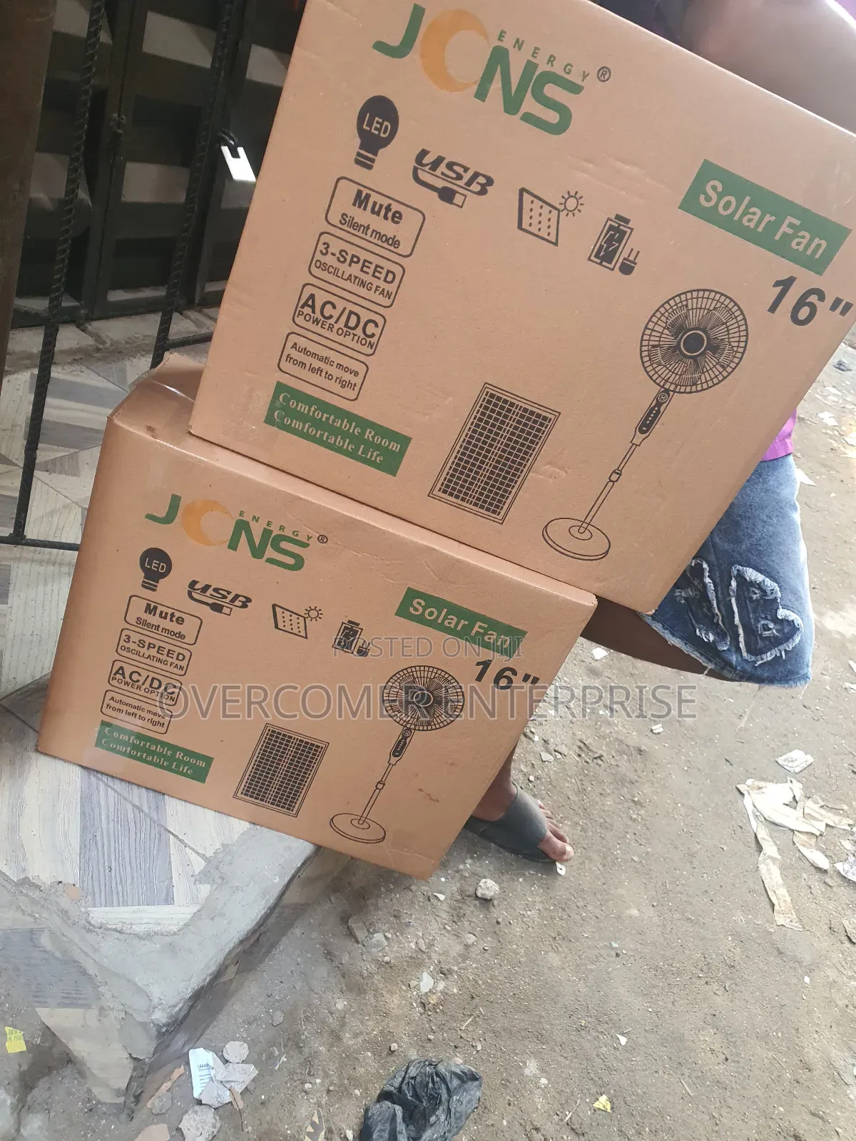 New Solar Fan