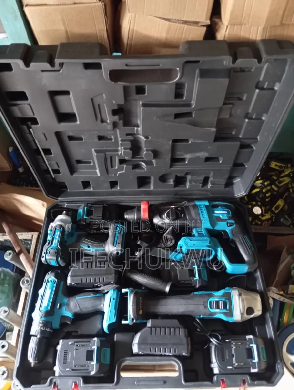 4 in 1 Cordless Tools Set