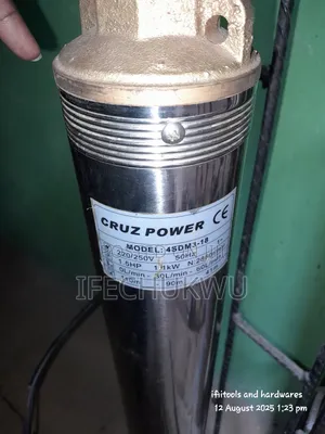 Fairly Used Submersible Pump