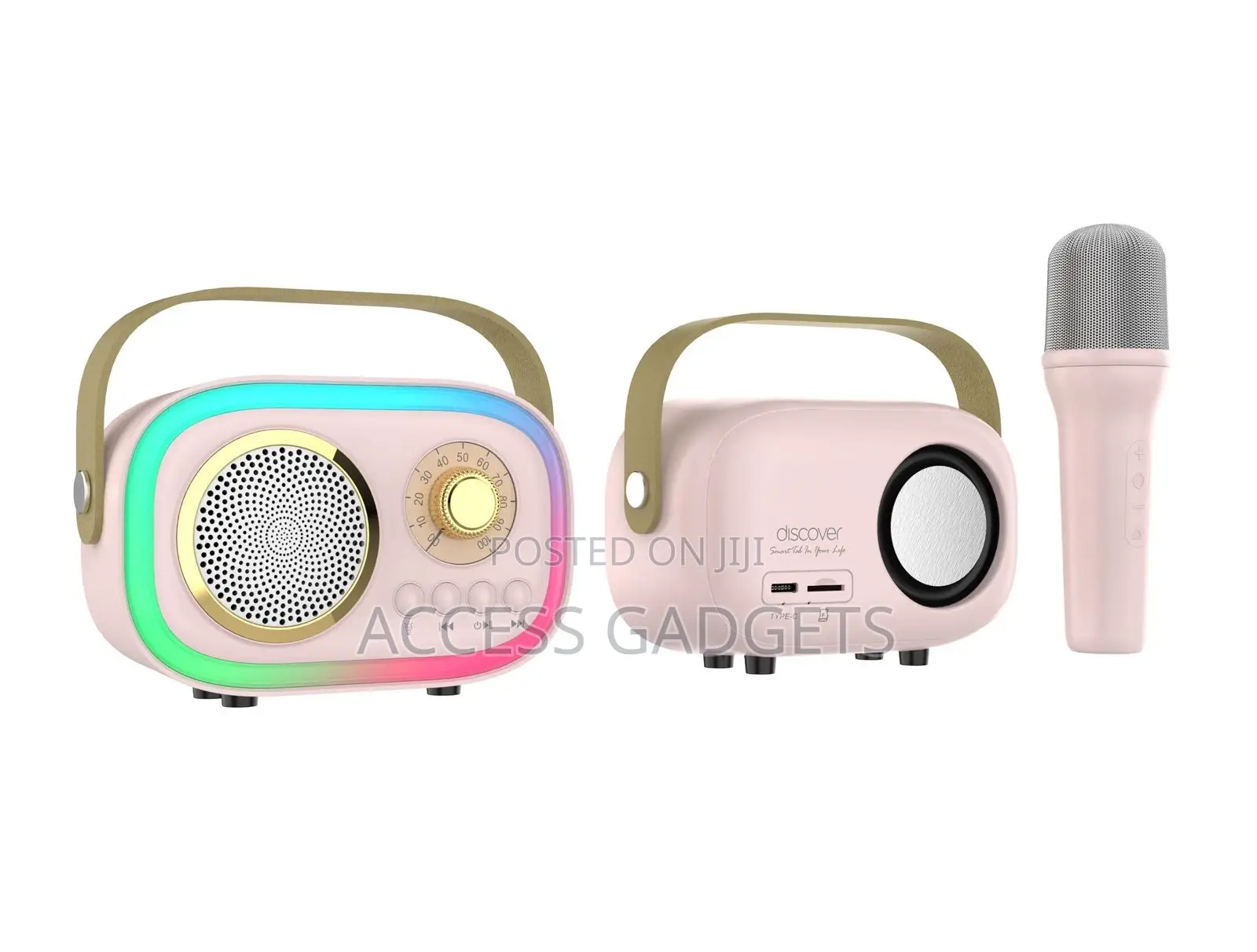 Karaoke Mic and Mini Speaker