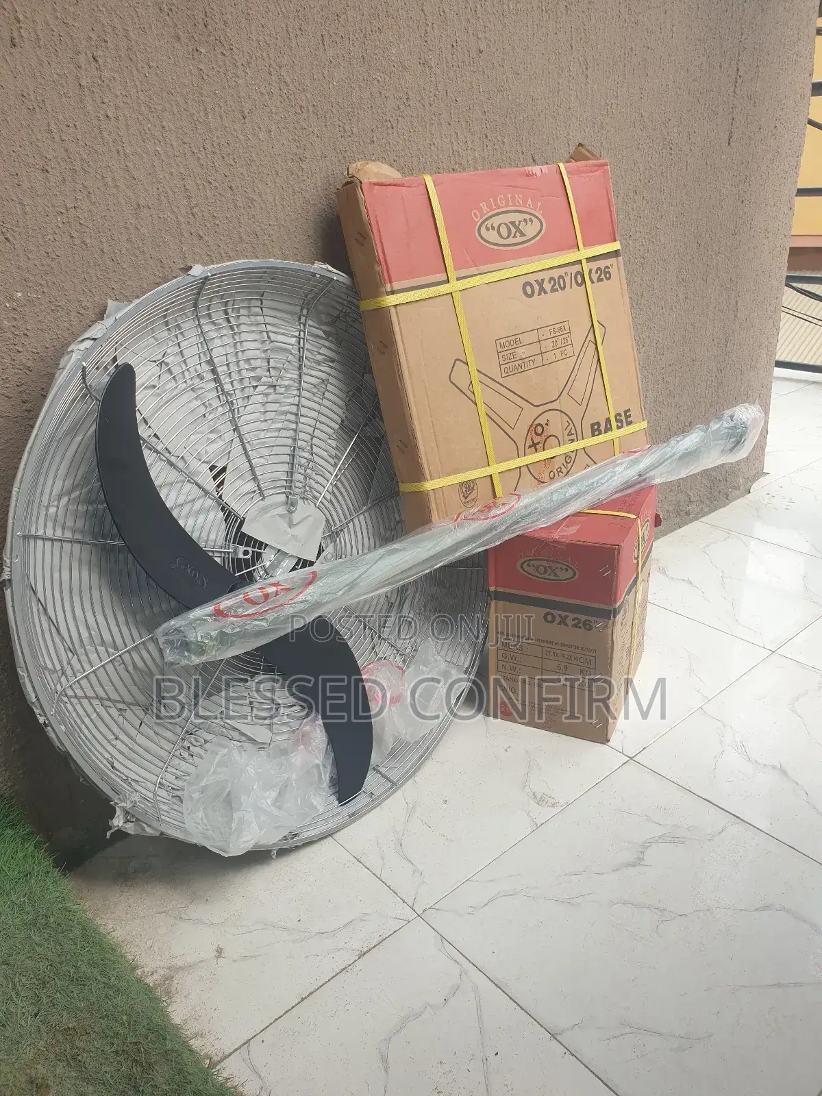 Ox 26" Industrial Standing Fan