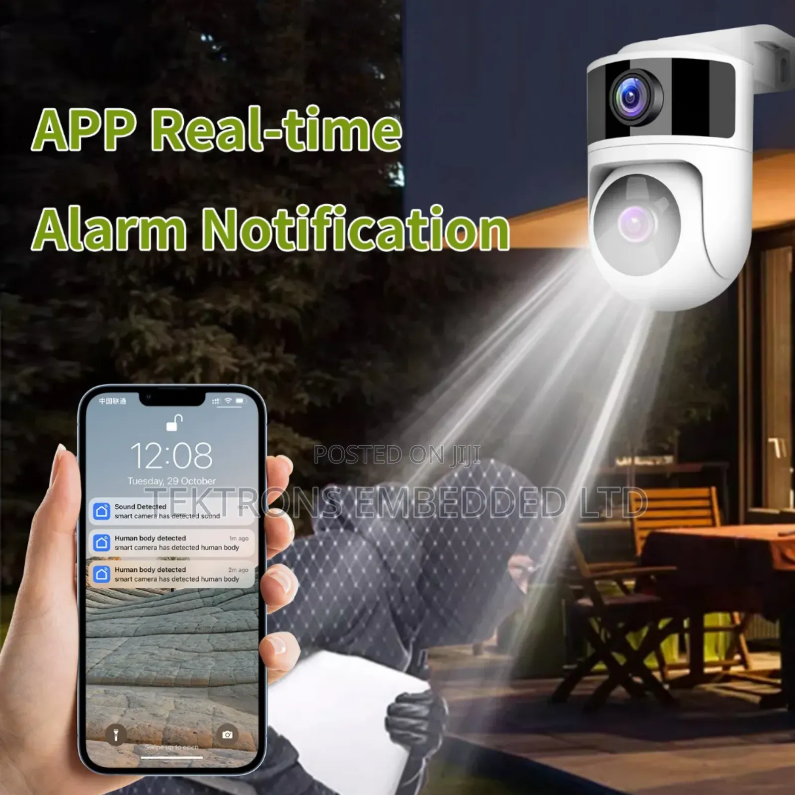 Double Lens Wifi Camera