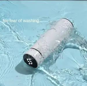 Thermos Bottle With Digital Temperature Display
