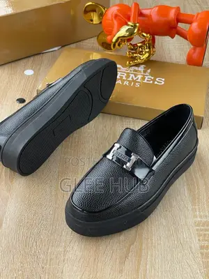 Matte Hermes Loafers