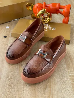 Matte Hermes Loafers