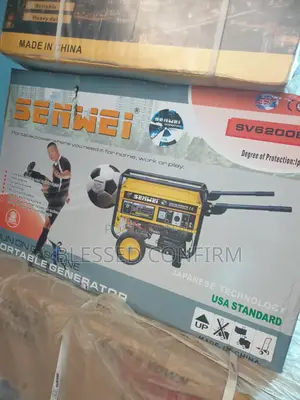 4 5kva Senwie Key Starter Generator Model Sv6800e2