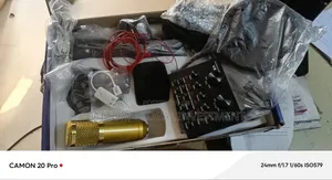 V8 Complete Soundcard With Mic and Stand