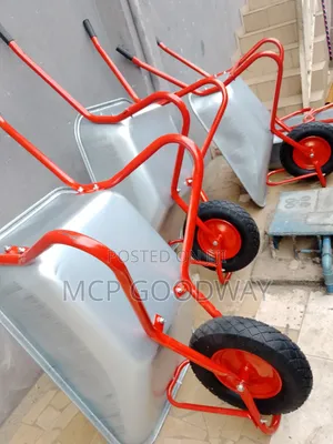 Stainless Wheelbarrow - Heavy Duty Durable Steal