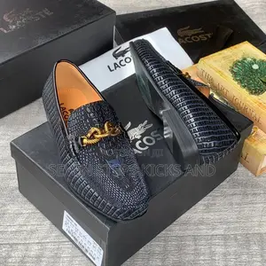 Original Quality Lacoste Croc 🐊 Skin Luxury Men Shoe