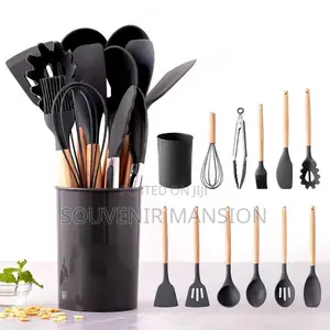 12pieces Kitchenware With Wooden Handle