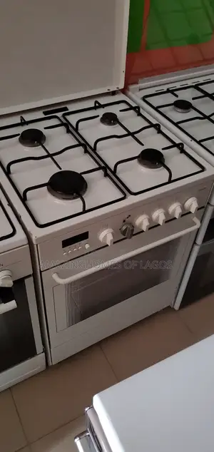 Standard 60by60 Cm 4 Burners Gas Cooker With Gas Oven and Grill
