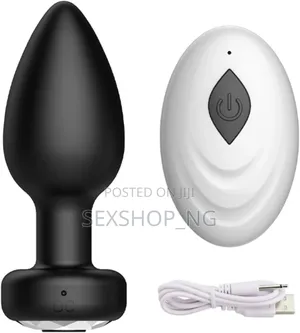 Remote Control Rechargeable Vibrating Portable Travel Anal Plug