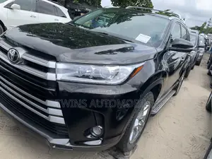 Toyota Highlander Limited V6 4x4 (3.5L 6cyl 6A) 2016 Black