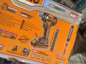 20v Ingco Industrial Impact/Socket Wrench 1/2” 13mm