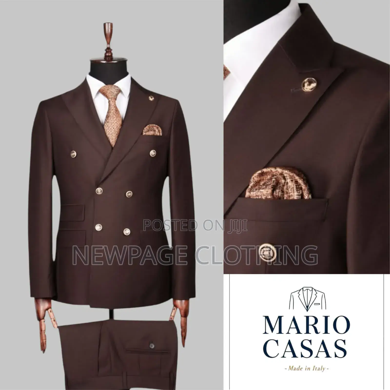 Signature 3pcs Suit – Timeless Style for Men