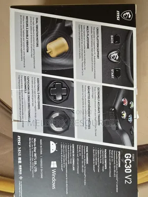 Msi Force Gc30v2 Wireless Gaming Controller for Pc