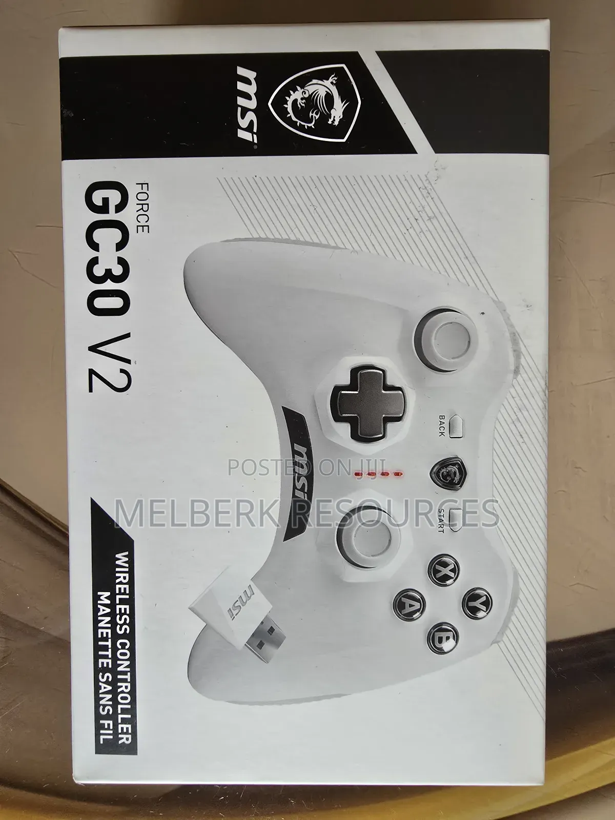Msi Force Gc30v2 Wireless Gaming Controller for Pc